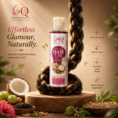 I&Q Korean Standard Herbal Hair Oil