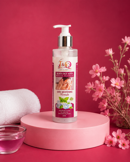 I&Q Korean Standard Beads Face Wash – Skin Brightening Formula