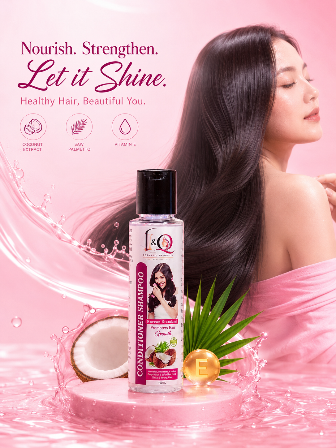 I&Q Korean Standard Hair Growth Conditioner